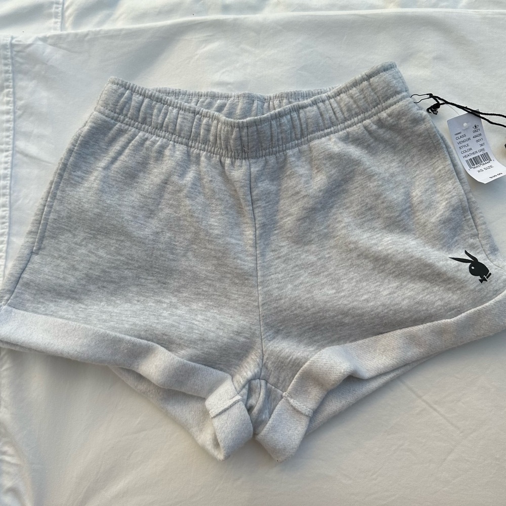 gray pacsun playboy shorts